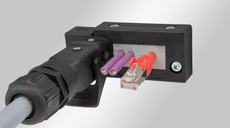 umi　0603 Split Cable Entry Frame with Conncetion for Han 3A / Han 4A